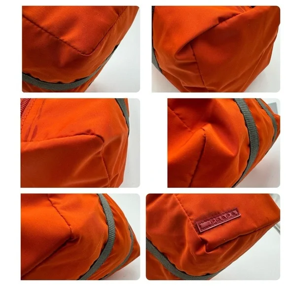 Prada - Authentic - Mini Duffle Orange - Picture 13 of 16